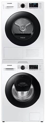 Комплект стиральной и сушильной машины Samsung WW90T4541AE/LP + DV90TA040AE/LP фото 2
