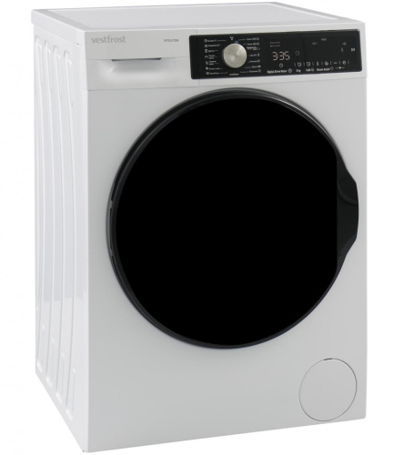 Комплект стиральная и сушильная машина Vestfrost VFTD8HT31W + VFC814T30W в колонну фото 2