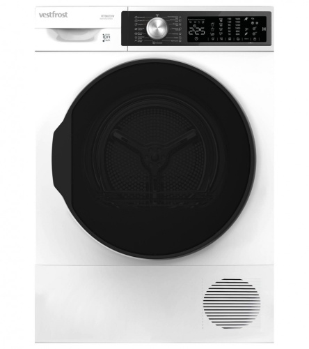 Комплект стиральная и сушильная машина Vestfrost VFTD8HT31W + VFC814T30W в колонну фото 8
