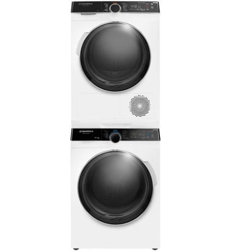 Комплект стиральной и сушильной машины Maunfeld MFWM1510WH06 + MFDM1410WH06 + WM-SK фото 2
