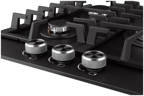 Газовая панель Weissgauff HGG 451 BFh Nano Matt Glass фото 5