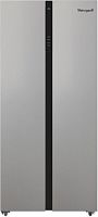 Холодильник Weissgauff WSBS 500 Inverter NoFrost Bru Steel Glass
