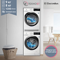 Комплект стиральной и сушильной машины Electrolux EW8F3R28S + EW8HR359S