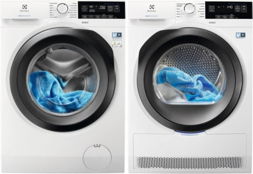 Комплект стиральной и сушильной машины Electrolux EW8F3R28S + EW8HR359S фото 2
