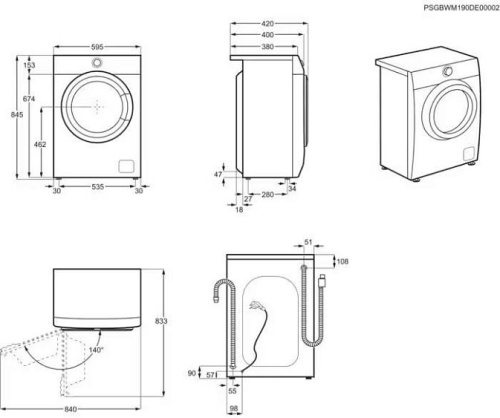 Стиральная машина Electrolux EW6SN426WI фото 4