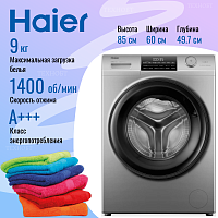 Стиральная машина Haier HW90-BP14959S