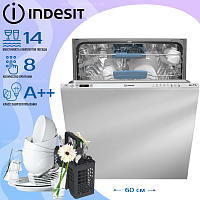Встраиваемая посудомоечная машина Indesit DIFP 28T9
