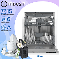Встраиваемая посудомоечная машина Indesit DI 5C65 AED