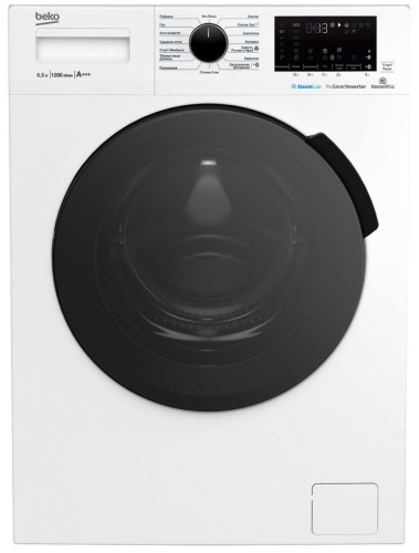 Комплект стиральная и сушильная машина Beko WSPE6H616W + B3T47239 фото 2