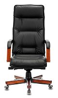 Кресло руководителя Бюрократ T-9927WALNUT/BLACK