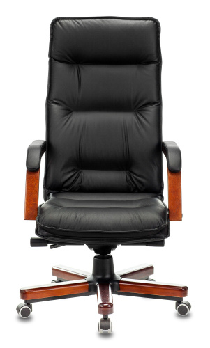 Кресло руководителя Бюрократ T-9927WALNUT/BLACK фото 2