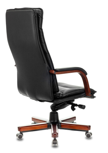 Кресло руководителя Бюрократ T-9927WALNUT/BLACK фото 4