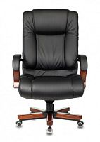 Кресло руководителя Бюрократ T-9925WALNUT/BLACK
