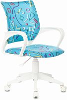 Компьютерное кресло Бюрократ Burokids 1 W-stickbl