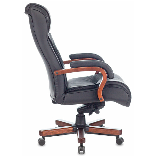 Кресло руководителя Бюрократ T-9926WALNUT/BLACK фото 3