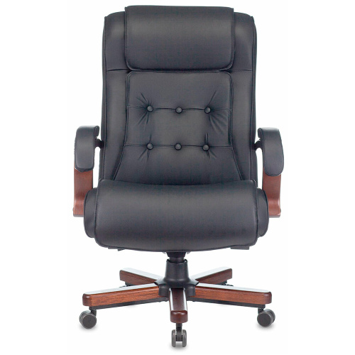 Кресло руководителя Бюрократ T-9926WALNUT/BLACK фото 4