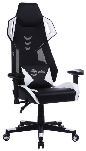 Кресло игровое Cactus CS-CHR-090BLW