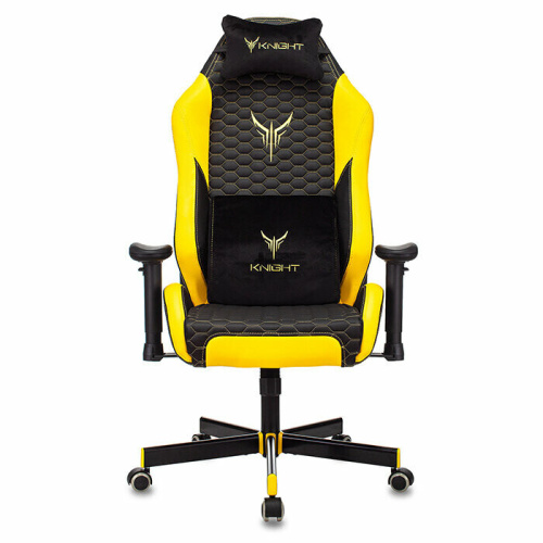 Компьютерное кресло Бюрократ Knight Neon Yellow фото 2