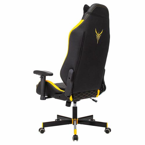 Компьютерное кресло Бюрократ Knight Neon Yellow фото 5