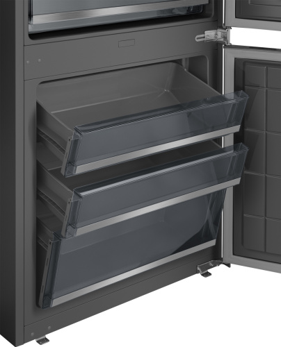 Встраиваемый холодильник Weissgauff WRKI 1970 Total NoFrost Inverter Premium Ecofresh Inox фото 25