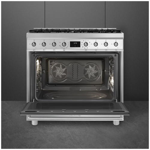 Газовая плита Smeg C9GMX2 фото 3