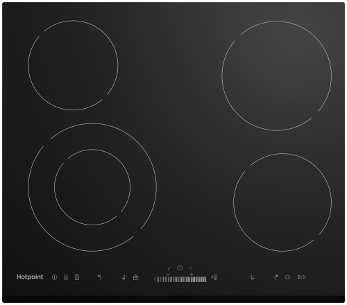 Встраиваемая электрическая варочная панель Hotpoint-Ariston HR 6T2 B S фото 2