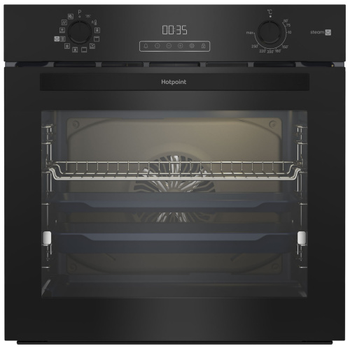 Электрический духовой шкаф Hotpoint-Ariston HSTF 1231 JSAH BLG фото 2