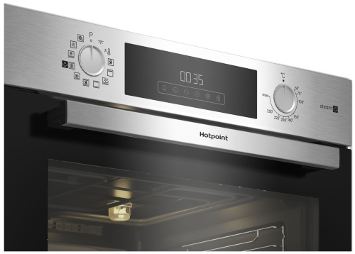 Электрический духовой шкаф Hotpoint-Ariston HSTF 1231 JSAH IX фото 4