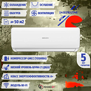 Лидер продаж: Сплит-система Ishimatsu AVK-18H Wi-Fi