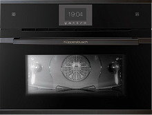 Компактный духовой шкаф с паром Kuppersbusch CBD 6550.0 S2 Black Chrome