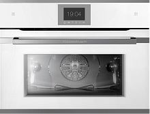 Компактный духовой шкаф с паром Kuppersbusch CBD 6550.0 W3 Silver Chrome