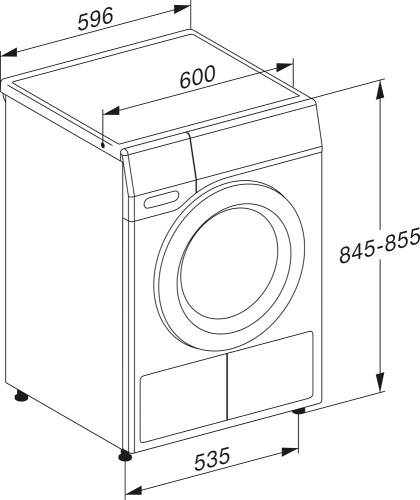 Сушильная машина Miele TEF775WP фото 6