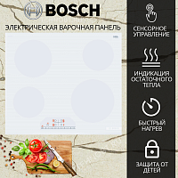 Встраиваемая электрическая варочная панель Bosch PKE612FA2E