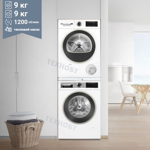 Комплект для установки в колонну Bosch WGA24400ME, WQG14200ME, WTZ 20410