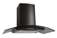 Каминная вытяжка Elikor Аметист S4 90П-700-Э4Г черный/тонированный