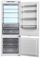 Встраиваемый двухкамерный холодильник Maunfeld MBF193NFW1GR Inverter