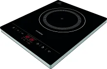 Встраиваемая индукционная варочная панель Hyundai HYC-0111 черный/серебристый