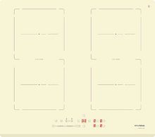 Встраиваемая индукционная варочная панель Hyundai HHI 6786 BE бежевый