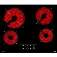 Встраиваемая электрическая варочная панель Teka TBC 64010 TTC BLACK