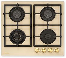 Встраиваемая газовая варочная панель Hyundai HHG 6434 BE