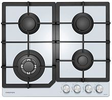 Газовая варочная панель Meferi MGH604WH GLASS COMFORT