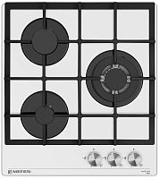 Газовая варочная панель Meferi MGH453WH GLASS POWER