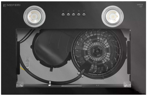 Встраиваемая вытяжка Meferi INBOX45BK Light фото 5