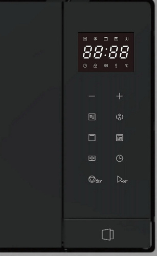 Встраиваемая микроволновая печь Haier HMX-BTG207X фото 3