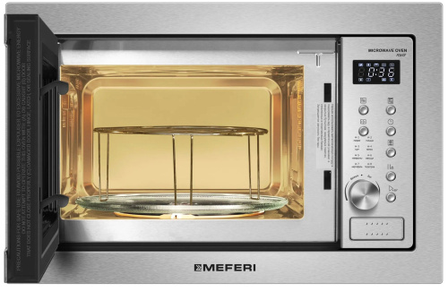 Встраиваемая микроволновая печь Meferi MMO6025IX Power фото 4