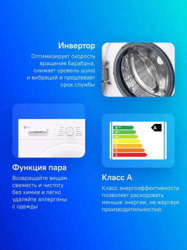 Стиральная машина LG F2Y1HS3W фото 3