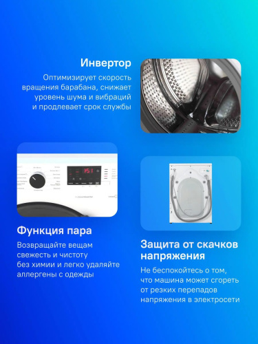 Стиральная машина Beko WSPE6H612W фото 8