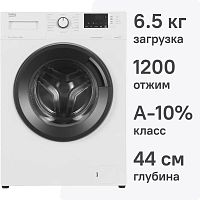 Стиральная машина Beko WSRE6H612ZAWI