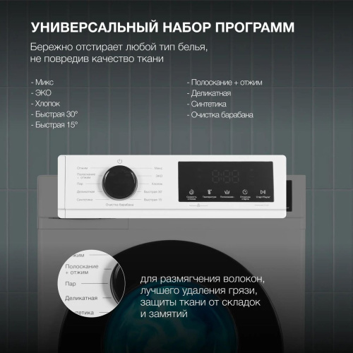 Стиральная машина Hyundai WME8212 фото 4