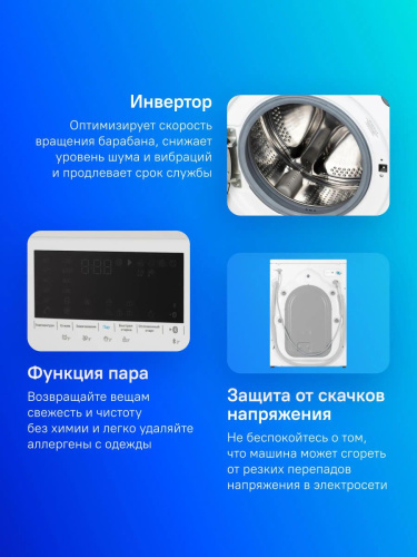 Стиральная машина Beko WSPE7H616W фото 7
